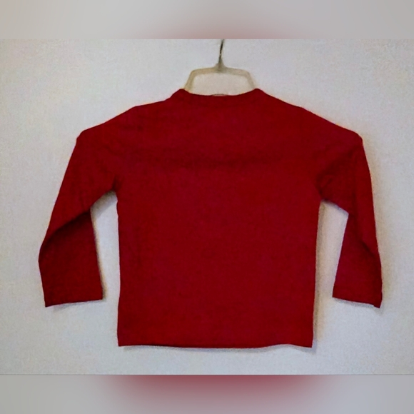 NWT: Mickey Mouse & Friends Long-Sleeved T-shirt; from GAP; Size 3; Red w/B & W - Picture 2 of 8